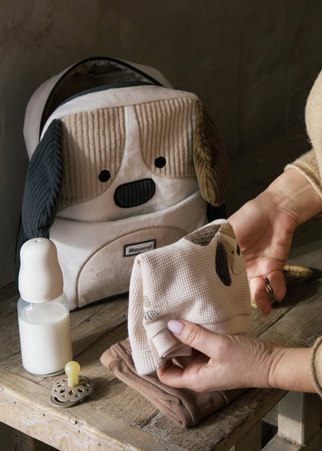 15-09972-081-L-1 Mayoral Βρεφικό Σακίδιο για Αγόρι Σταμπωτό 15-09972-081 - Image 1