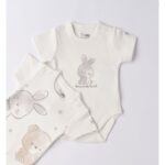 iDo Παιδικό Κορμάκι για Κορίτσι Εκρού 4F927-0112 - Image 3