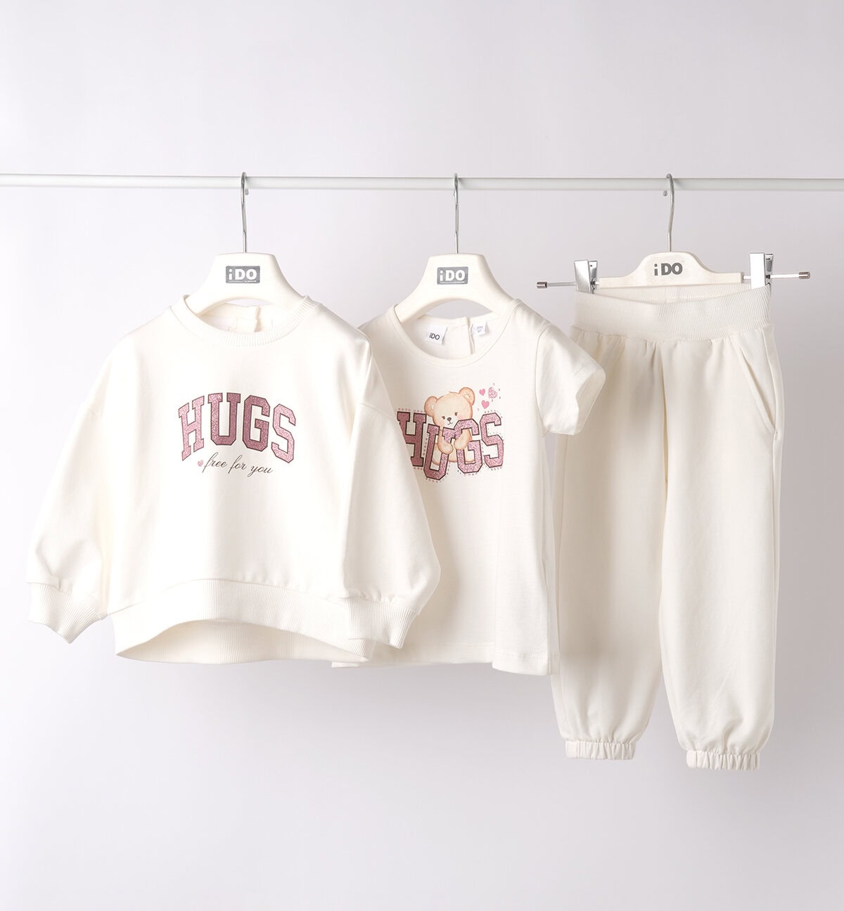 F4104F337 iDo Παιδικό Σετ για Κορίτσι Εκρού 4F337-0112 - Image 1