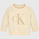 Calvin Klein Παιδικό Πουλόβερ για Κορίτσι Μπεζ IN0IN00205-PGB