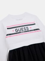 Guess Παιδικό Φόρεμα για Κορίτσι Λευκό K5YK01KB8R0-G011 - Image 3