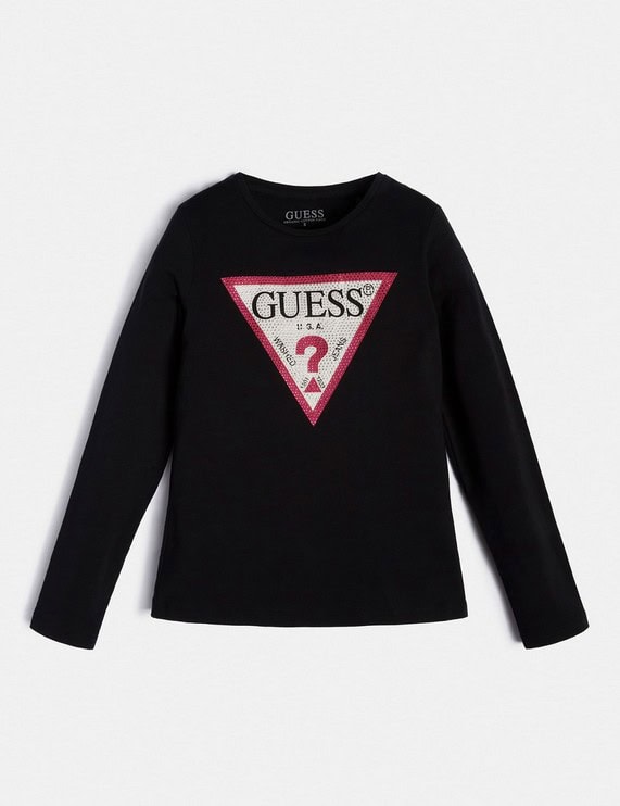 Screenshot 2025-08-08 at 16-31-32 Μπλούζα κορίτσι GUESS (J2YI50K6YW1-JBLK) - Baby Inn Guess Παιδική Μπλούζα για Κορίτσι Μαύρο J2YI50K6YW1-JBLK - Image 1