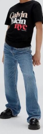 Calvin Klein Παιδικό Τζιν για Κορίτσι Μπλε IG0IG02985-1AA - Image 4