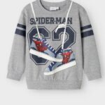 Name it Παιδικό Φούτερ για Αγόρι Γκρι 13247174-Grey-Melange