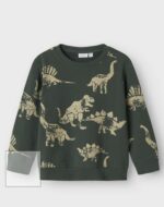 Name it Παιδικό Φούτερ για Αγόρι Πράσινο 13246622-Garden-Topiary