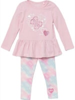 Guess Παιδικό Σετ για Κορίτσι Ροζ A5YG04K6YW4-G65U