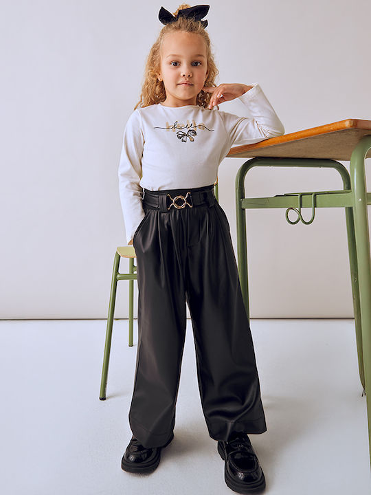 fixedratio_20250725104958_5368b6ba Mayoral Παιδικό Παντελόνι για Κορίτσι Μαύρο 15-04574-070 - Image 1