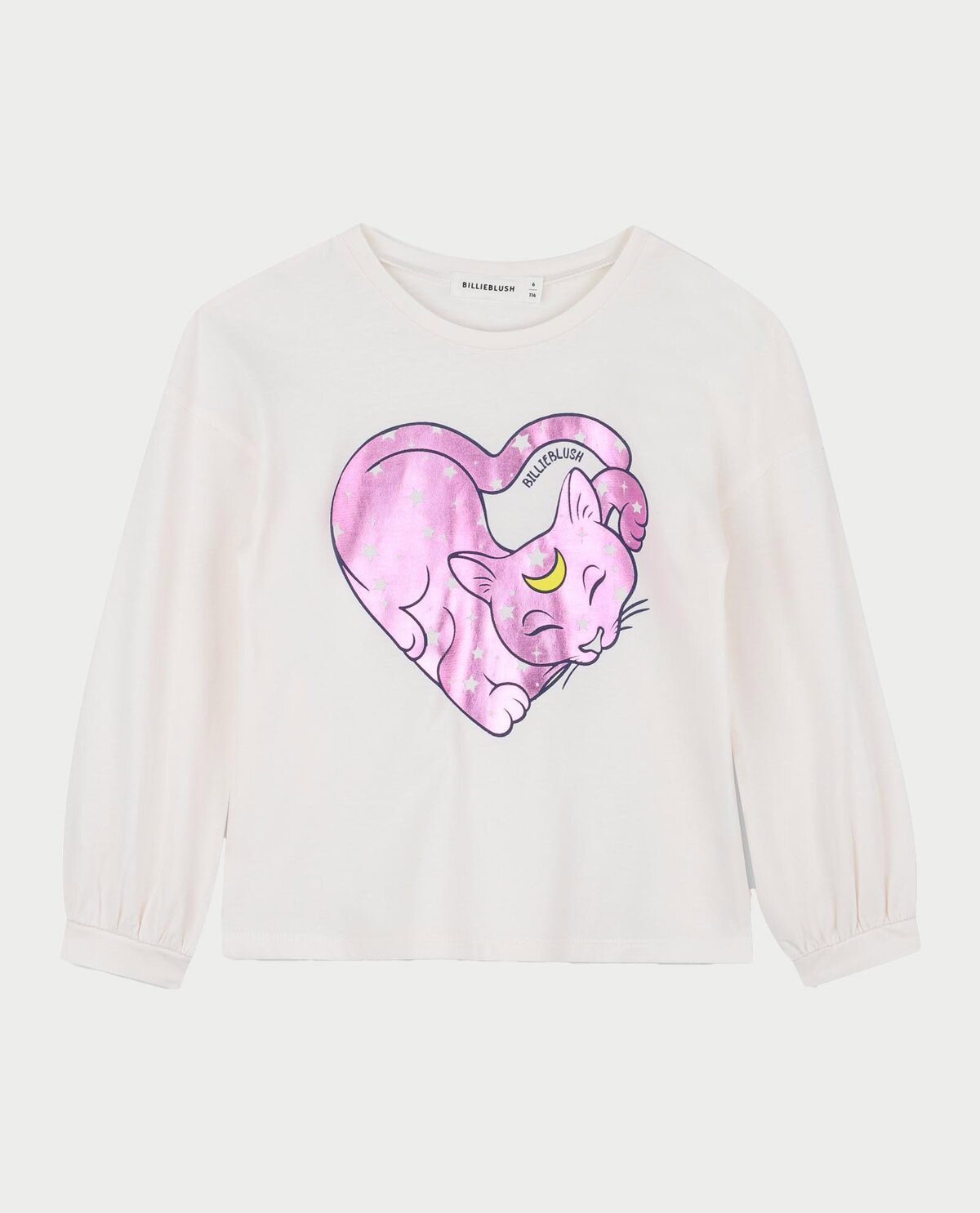 1033---billieblush---U21413121 Billieblush Παιδικό Μπλούζα Μακρυμάνικη για Κορίτσι Εκρού 25-U21413-121 - Image 1