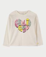 Billieblush Παιδικό Μπλούζα Μακρυμάνικη για Κορίτσι Εκρού 25-U21424-121