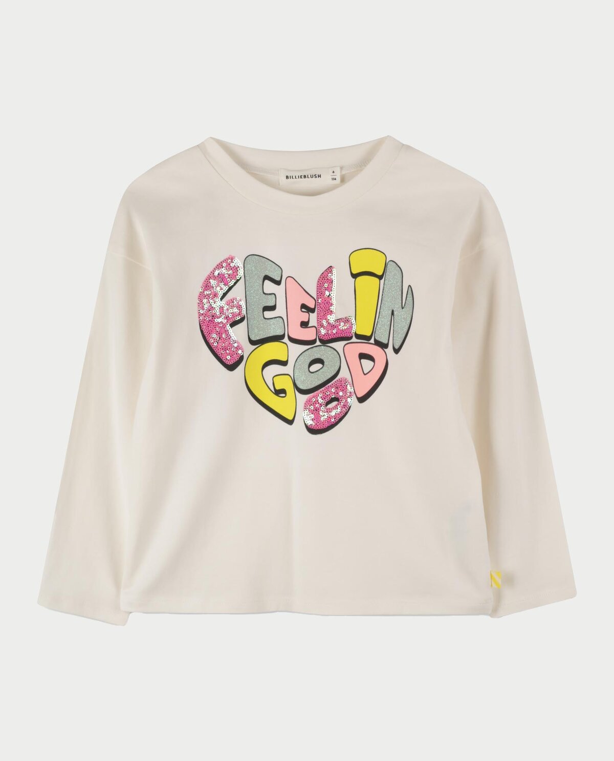 1033---billieblush---U21424121 Billieblush Παιδικό Μπλούζα Μακρυμάνικη για Κορίτσι Εκρού 25-U21424-121 - Image 1