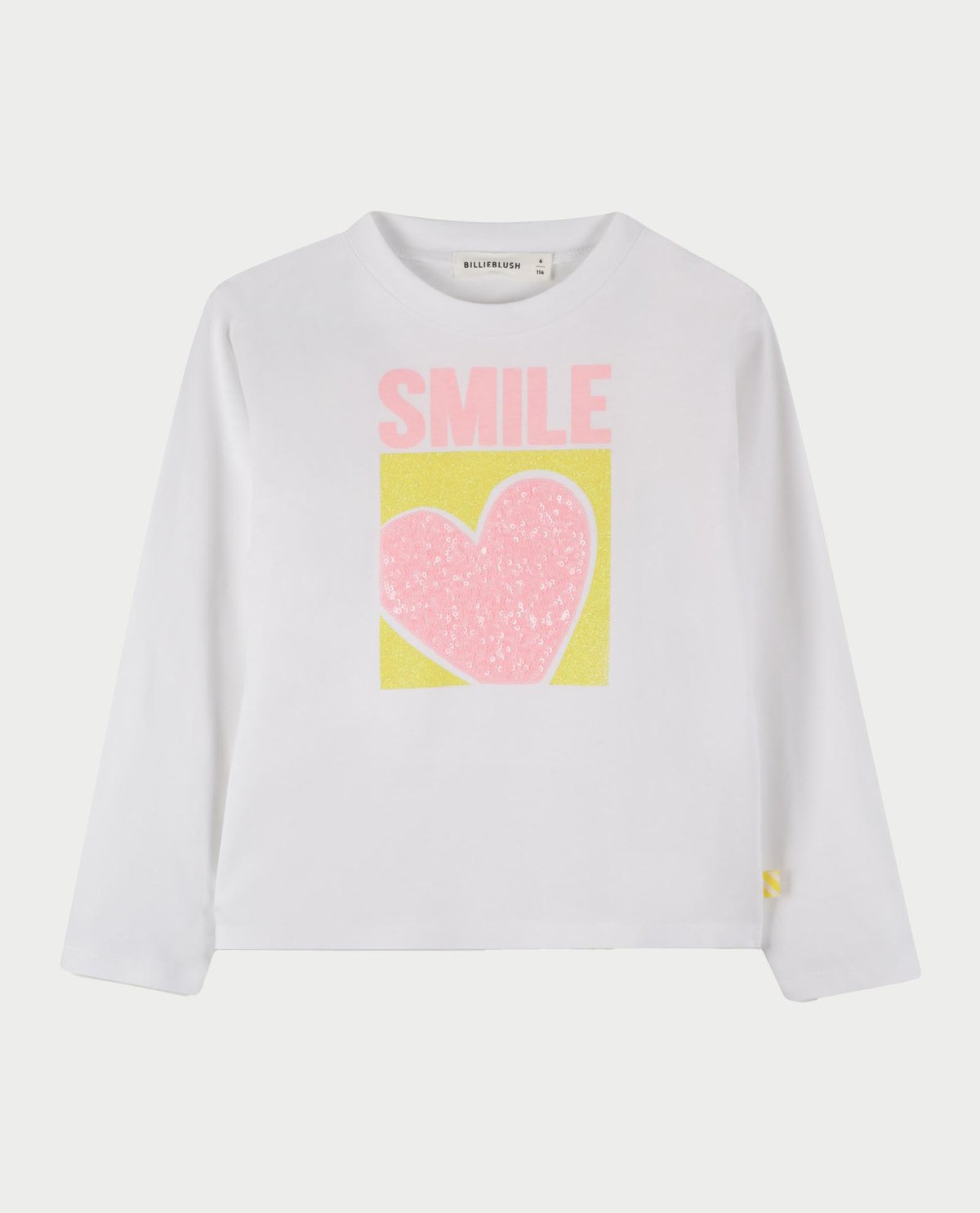 1033---billieblush---U2162910P Billieblush Παιδικό Μπλούζα Μακρυμάνικη για Κορίτσι Λευκό 25-U21629-10P - Image 1