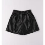 iDo Παιδικό Σορτς για Κορίτσι Μαύρο 4F536-0658