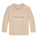 Calvin Klein Παιδική Μπλούζα Μακρυμάνικη για Κορίτσι Μπεζ IN0IN00005-TGI