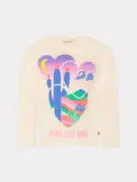 Billieblush Παιδικό Μπλούζα Μακρυμάνικη για Κορίτσι Ροζ 25-U21402-47V