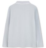 BOSS Παιδικό Πόλο Μακρυμάνικο για Αγόρι Λευκό 25-J52330-10P - Image 2