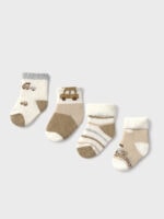 Mayoral Παιδικές Κάλτσες για Αγόρι Μπεζ 15-09917-063 - Image 2
