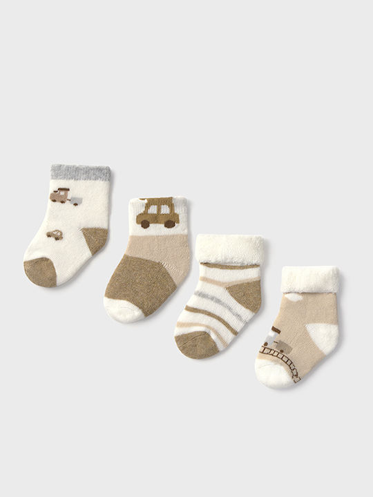 Mayoral Παιδικές Κάλτσες για Αγόρι Μπεζ 15-09917-063 - Image 2