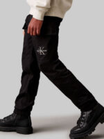 Calvin Klein Παιδικό Παντελόνι για Αγόρι Μαύρο IB0IB02270-BEH - Image 3