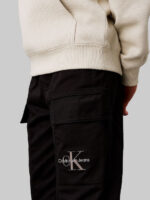 Calvin Klein Παιδικό Παντελόνι για Αγόρι Μαύρο IB0IB02270-BEH - Image 5