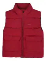 BOSS Παιδικό Γιλέκο για Αγόρι Μπορντώ 25-J52397-96D