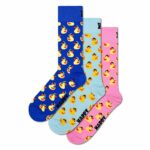 Happy Socks Κάλτσες Συσκευασία Δώρου - 3 Ζεύγη 3-Pack Rubber Duck Gift Set για Κορίτσι Πολύχρωμο P002652 - Image 3