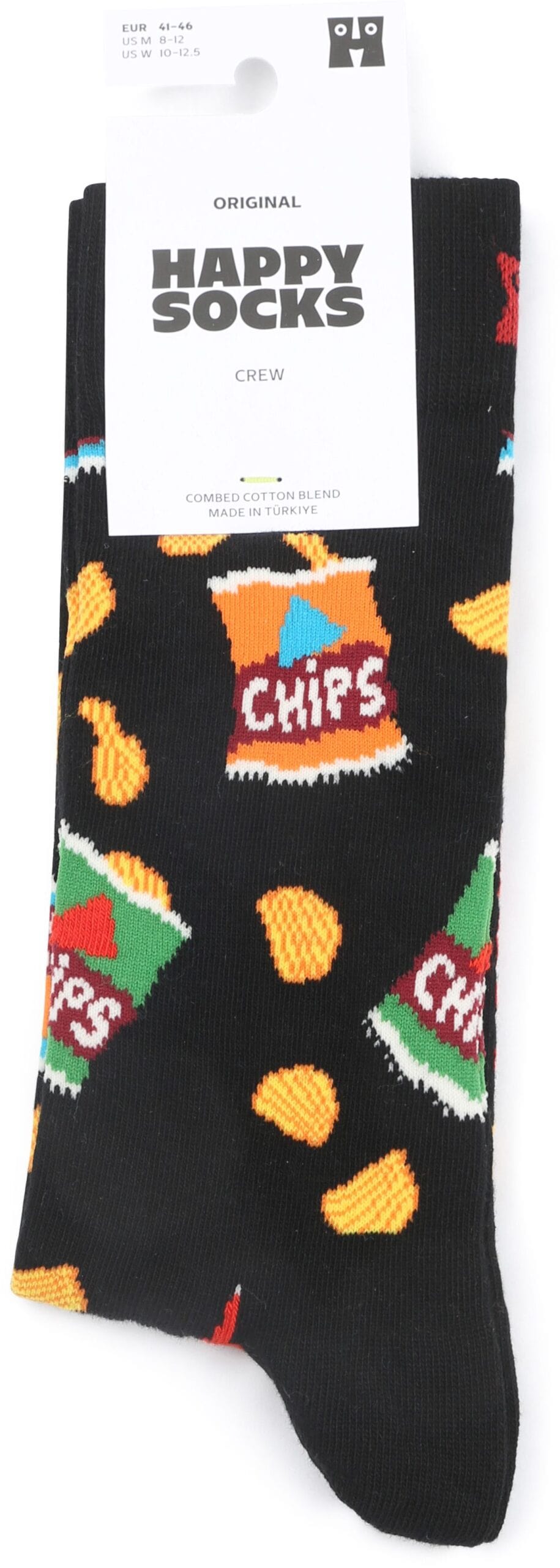 87c338-2 Happy Socks Κάλτσες  Chips Bag Sock για Αγόρι Πολύχρωμο P003168 - Image 2