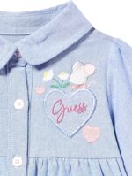Guess Παιδικό Κορμάκι για Κορίτσι Μπλε S5YG07W9CL0-OXFD - Image 3