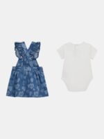 Guess Παιδικό Σετ για Κορίτσι Λευκό A5YG07K6YW1-G011 - Image 2