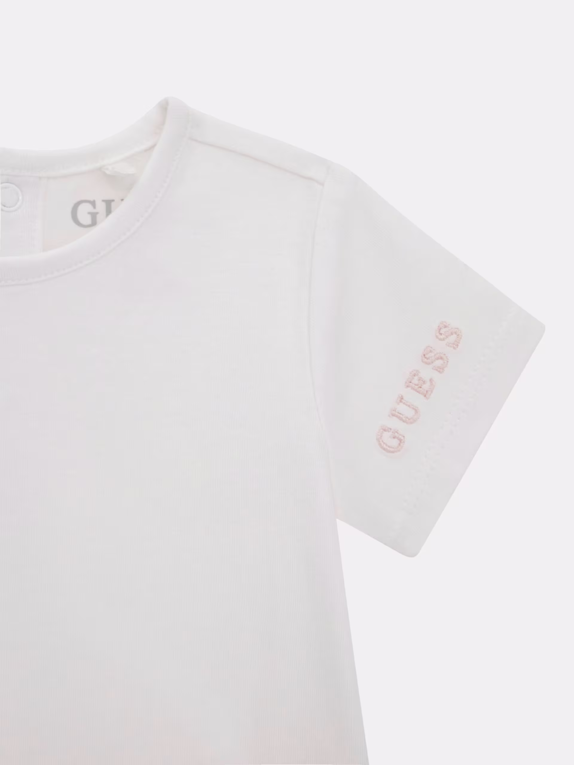 A5YG07K6YW1-G011-ALT7 Guess Παιδικό Σετ για Κορίτσι Λευκό A5YG07K6YW1-G011 - Image 4