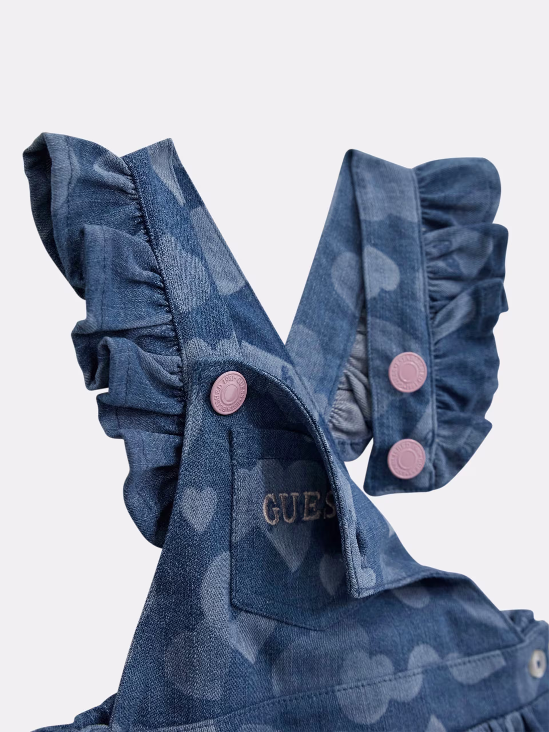 A5YG07K6YW1-G011-ALT8 Guess Παιδικό Σετ για Κορίτσι Λευκό A5YG07K6YW1-G011 - Image 3