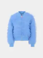 Billieblush Παιδική Ζακέτα για Κορίτσι Μπλε 25-U21548-78L