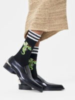 Happy Socks Κάλτσες ΑΘΛΗΤΙΚΗ Dragon Sneaker Sock για Αγόρι Μαύρο P001883 - Image 2