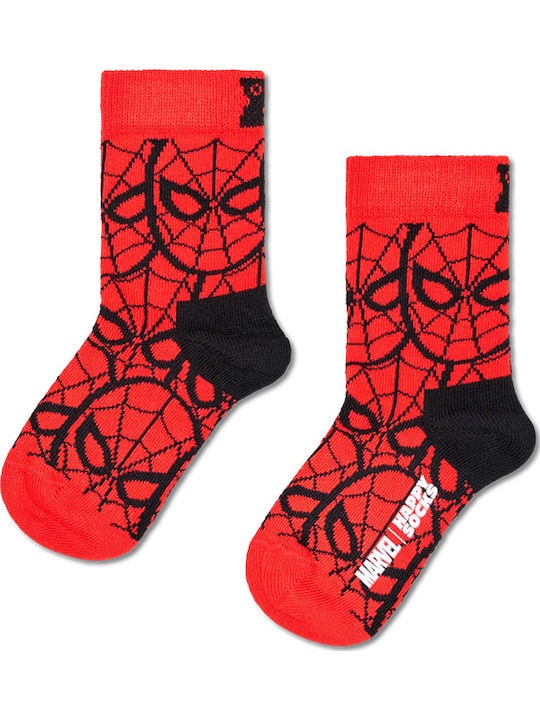 fixedratio_20250912112447_happy_socks_paidikes_kaltses_polychromes_p004434 Happy Socks Παιδικές Κάλτσες  MARVEL™ Kids Spider-Man Sock για Αγόρι Πολύχρωμο P004434 - Image 1