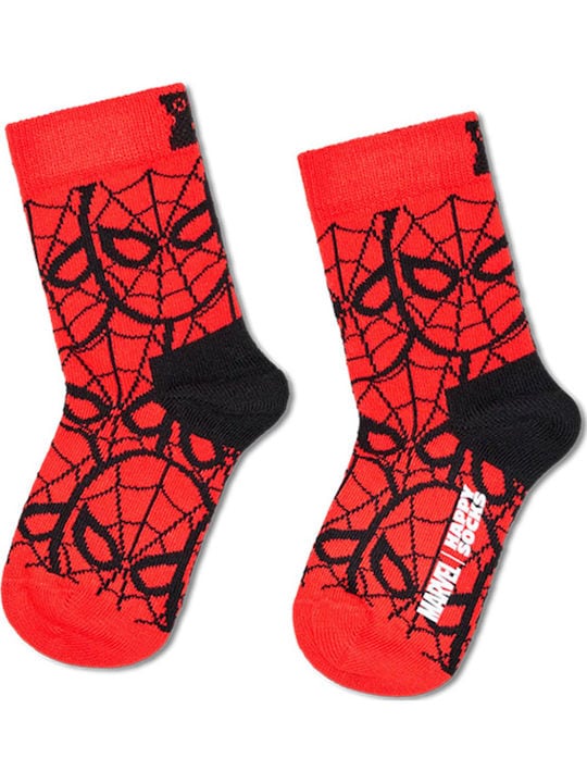 fixedratio_20250912112452_534cfe5a Happy Socks Παιδικές Κάλτσες  MARVEL™ Kids Spider-Man Sock για Αγόρι Πολύχρωμο P004434 - Image 2