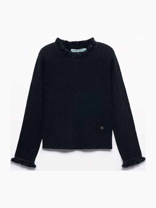 fixedratio_20250912155246_abel_lula_paidiki_mplouza_makrymaniki_mayro_15_05835_084 Abel & Lula Παιδική Μπλούζα Μακρυμάνικη για Κορίτσι 15-05835-084 - Image 1