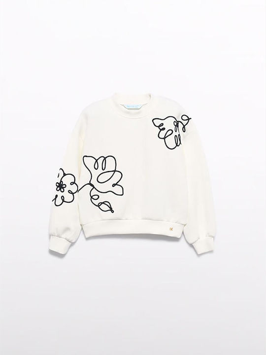 fixedratio_20250917205345_abel_lula_paidiko_fouter_ekrou_15_05822_003 Abel & Lula Παιδική Μπλούζα Μακρυμάνικη για Κορίτσι 15-05822-003 - Image 1