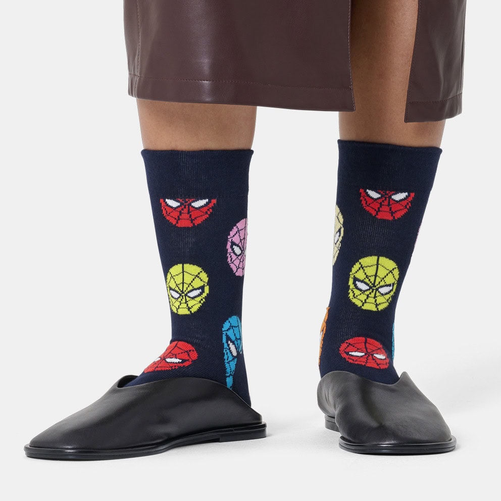 happy-socks-marvel-sp_idey-sock Happy Socks Κάλτσες  MARVEL Spider-Man Sock για Αγόρι Πολύχρωμο P003609 - Image 2