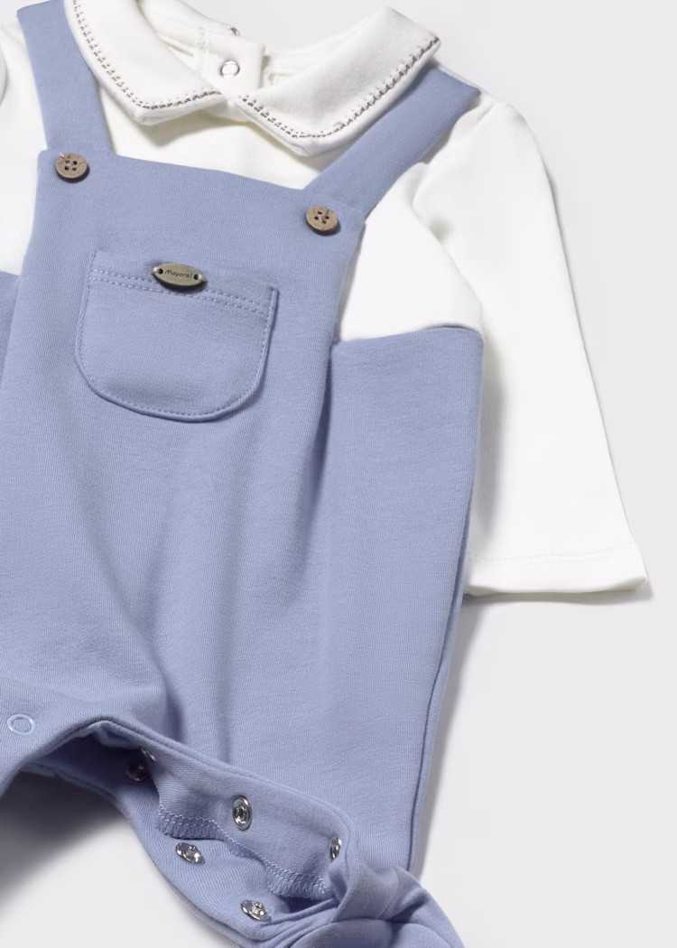 phormaki-neogenneto-galazio-mob-XL-6 Mayoral Βρεφικό Φορμάκι για Αγόρι Μπλε 15-02612-047 - Image 3