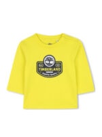 Timberland Παιδική Μπλούζα Μακρυμάνικη για Αγόρι Κίτρινο 25-T60588-555