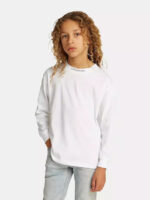 Calvin Klein Παιδική Μπλούζα Μακρυμάνικη για Αγόρι Λευκό IB0IB02354-YAF - Image 3
