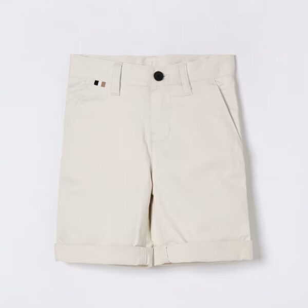 BOSS Παιδικό Παντελόνι για Αγόρι Μπεζ J51990-21C