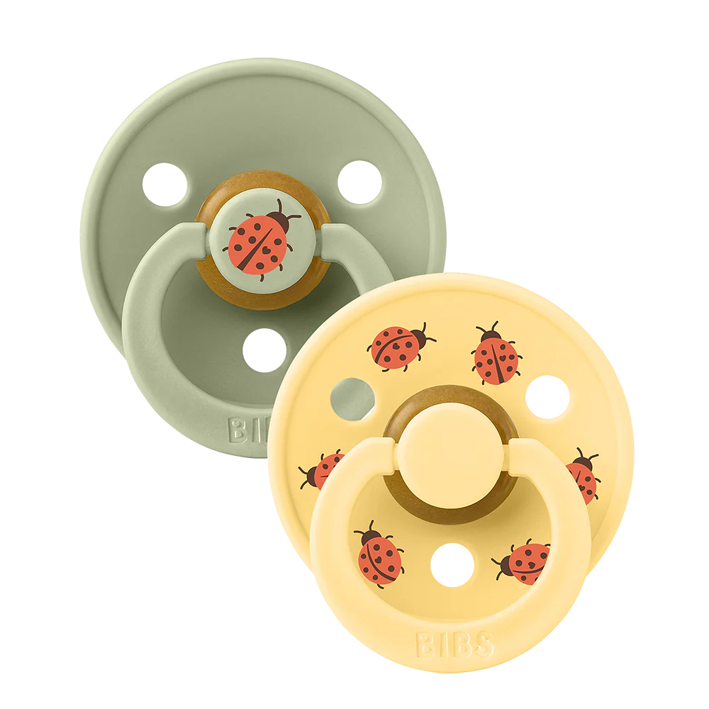 Bibs βρεφική Πιπίλα Studio Colour Ladybug Latex 1 Sage Mix για Αγόρι Πράσινο 11025102 - Image 1