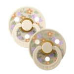 Bibs βρεφική Πιπίλα X Liberty Colour Strawberries/Cream Latex 2 Ivory Mix για Αγόρι Εκρού 12019102