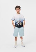 MOLO Παιδική Μπλούζα Κοντομάνικη για Αγόρι Σταμπωτό Riley-1S26A208-98729872-Σταμπωτό