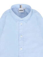 BOSS Παιδικό Πουκάμισο Μακρυμάνικο για Αγόρι Μπλε J52681-77D-Μπλε - Image 3