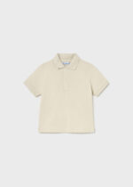 Mayoral Παιδική Μπλούζα Πόλο κοντομάνικη για Αγόρι Μπεζ 26-00102-090