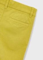 Mayoral Παιδική Βερμούδα chino καπαρντίνα  για Αγόρι Λάιμ Κίτρινο 26-00202-033 - Image 4