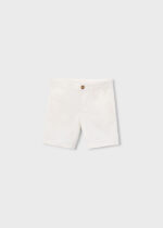 Mayoral Παιδική Βερμούδα chino καπαρντίνα  για Αγόρι Κρεμ 26-00202-037