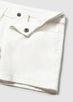 Mayoral Παιδική Βερμούδα καπαρντίνα πεντάτσεπη για Αγόρι Λευκό 26-00206-017 - Image 2