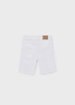 Mayoral Παιδική Βερμούδα πεντάτσεπη για Αγόρι Λευκό 26-00231-073 - Image 4